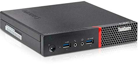 Lenovo ThinkCentre M710q Tiny Intel Quad Core i5 256 GB SSD Hard Drive 8 GB di memoria Windows 11 Pro incl. W-LAN Business Desktop Computer Mini PC (ricondizionato)