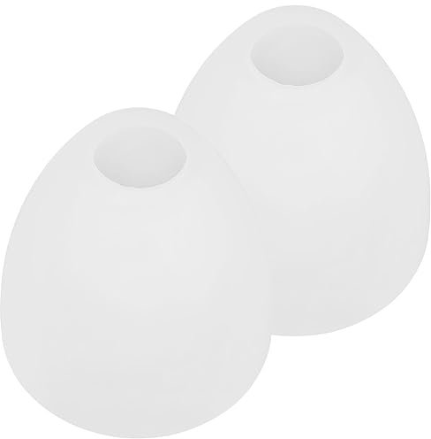 Holibanna 2stücke Glas Lampe Schatten Glas Schirme Ersatz Lampenschirm Decke Schutz Für Pendelleuchten Und Kronleuchter Декоравативный