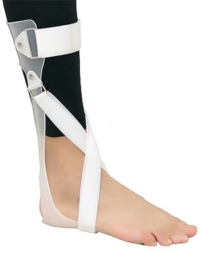 oiakus AFO Drop Foot Splint Support – Knöchelschutz-Korrekturschiene – Orthesen-Knöchel-Fuß-Stabilisator, zur Fußdrop-Korrektur (Größe kann Ausgeschnitten Werden)