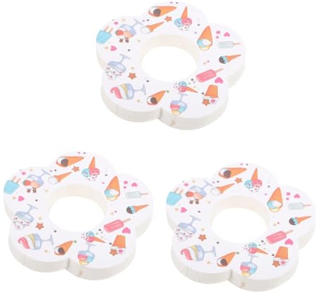 Ciieeo 300pcs Popsicles Holders for No Drip Ice Cream Holder Drip Ice-pop Paper Tray Cone
