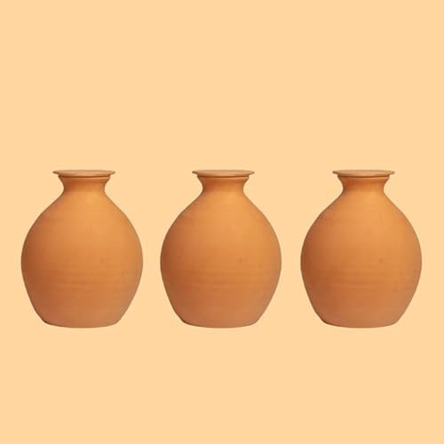 Lutoya | Handgefertigte handwerkliche Olla aus 100% Keramik | Freistehender Wasserverteiler für einen gesunden Garten | Langsame Bewässerung | Einfach | Oya Europe – Produktpaket (Groß 5L)