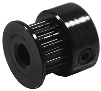 OKUMEYR Zahnriemen-umlenkrolle Aus Aluminium 20 Zähne 5 Mm Bohrung 6 Mm Breiter Riemen Für 3d-drucker Mit Lager An Beiden Seiten