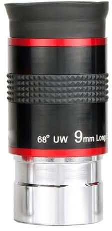 Mikroskop Astronomisches Teleskop 1,25 Zoll 68/66 Grad Okular-Set 6/9/15/20 mm mehrfach beschichtete Linse(68Deg-9mm)