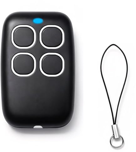 Télécommande Universelle 4 en 1 pour portails, Portes de Garage et Portes roulantes, télécommande Rolling Code Universel multifréquence de 250 à 913 MHz, fréquence de bip, Codes Fixes et roulants