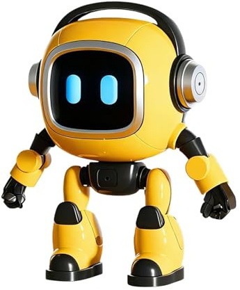 KI-Roboter | Emo-Roboterspielzeug – Intelligentes, Intelligentes Lernspielzeug | Sprachsteuerung Singen Tanzen Wiederholen Und Aufzeichnen Roboterspielzeug | Für Erwachsene, Kinder, , Mädchen, G