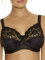 Fantasie Belle Full Cup Semi Sheer Bra Black Black 38J