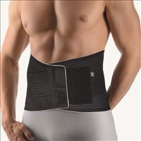 Bort VarioBasic Rückenbandage mit Pelotte Gr.M, schwarz 1 St