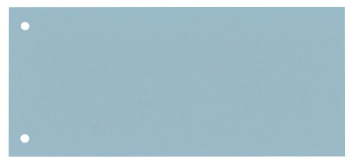 100 DONAU Trennstreifen / blau / 190 g/m² / 23,5 x 10,5 cm / für DIN A4