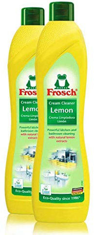 Frosch Natur Lemon Topfreiniger creme Reiniger, 500 ml (2 Stück)