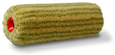 Rullo Lana Sintetico A Treccina Professionale. Manico Nichelato. Impugnatura Anatomica In Plastica.