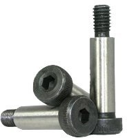 Shoulder Bolt - Shoulder Screws - Alloy Steel - Thread: #10-24 - Shoulder Diameter: 1/4 - Shoulder Length: 3/8 - Thermal Black Oxide Finish (Quantity: 25) - Socket Head