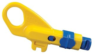 Klein Tools VDV110-295 Daten- und Koaxialkabel-Kombination, Radialabisolierer