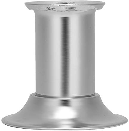 Extintor de moxibustión de Acero Inoxidable, Moxa Stick Roll Extinguisher con Bandeja de colector de Polvo Base de Plato Estable Multi-especificación(4CM)