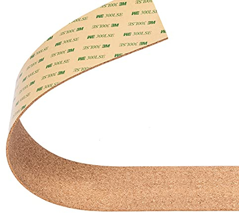 Niteangel Replacement Cork Running Track - Fits for Wooden Hamster Wheel Series | Acrylic Hamster Exercise Wheel w/Cork Track | Dark Cloud Hamster Wheel Series (Wooden Series, Large)