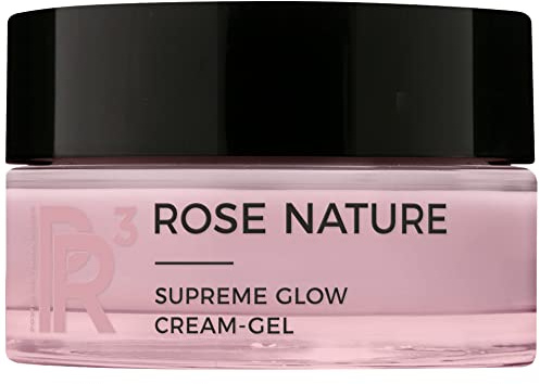 ANNEMARIE BÖRLIND ROSE NATURE SYSTEM DIGITAL DE-STRESS Supreme Glow Cream-Gel (50 ml) - Lässt die Haut Strahlen und Frisch Aussehen, Verringert die Auswirkungen von Blue Light, Vegan