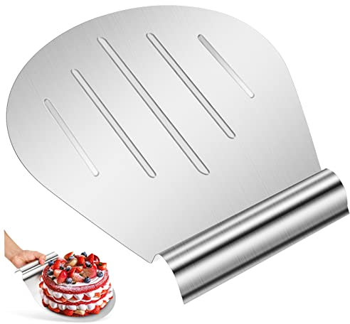 Cabilock Pala Inoxidable Para Hornear Paleta De Pala Para Pizza Elevador De Tartas Fácil De Usar