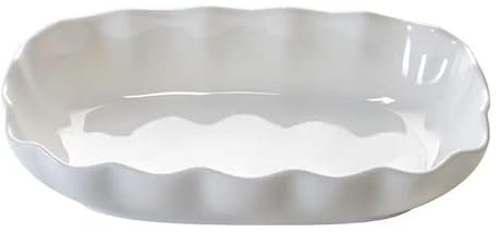 MELY Oval Plates, Fish Shaped Dish Party Snack Tray Storage Plate Tableware for Home Restaurant Wedding Birthday Party Dinner