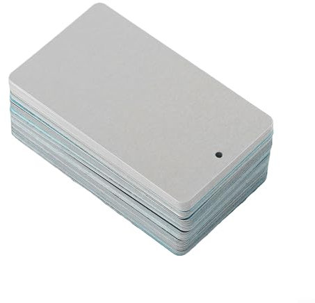 UTTASU Lot de 50 étiquettes en aluminium de qualité supérieure pour plantes - Marqueurs d'arbre, de jardin pour une identification facile - Plaques nominatives en métal résistant aux intempéries - 8,9
