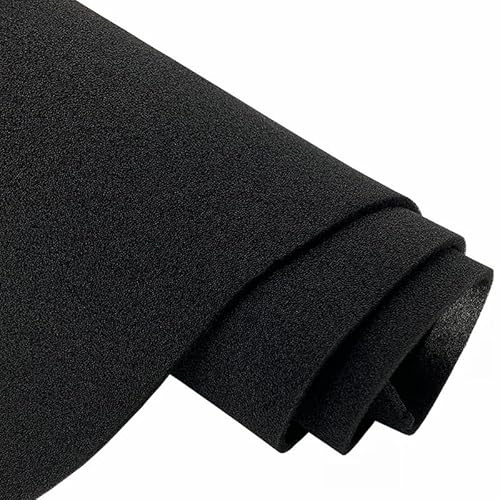 Filtro purificador de aire acondicionado, esponja a prueba de polvo, algodón bioquímico, poliuretano, accesorios de filtro de acuario (5 mm x 1 MX2 m)