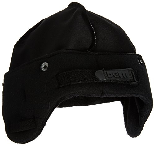 Bern Helm Winter Inlay Jungen - XS/S FÜR NINO, SCHWARZ Fleece, JBKXS, schwarz, XS/S, JBKXS