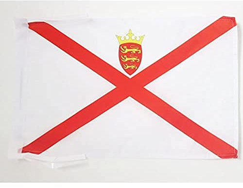 AZ FLAG Bandera Jersey 45x30 cm De Jersey Poliéster 100D Cuerdas | Uso interior y exterior Enseña costuras dobles y bordes reforzados