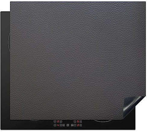MuchoWow© Cubre Vitrocerámica | 59x52 cm - Protector Vitroceramica Induccion - Tapa Vitroceramica - Protector de Vitroceramica Cuero - Textura - Aspecto