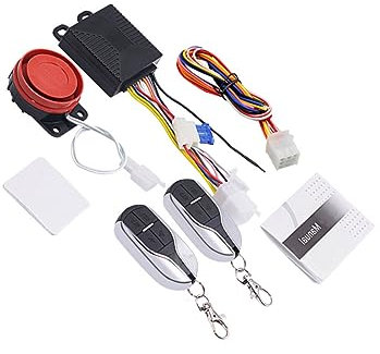 SUPVOX 1juego Sistema De Alarma Antirrobo para Motocicletas Altavoz y Control Remoto Protección De Seguridad Arranque Sin Llave para Scooters y Motocicletas