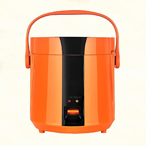 Cuociriso, cuociriso e vaporiera 1.2L Multi Cooker Elettrico Vaporiera Scaldavivande Multi Cooker con Pentola Riso Antiaderente Rimovibile