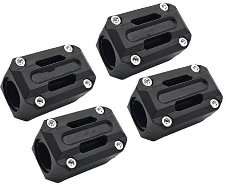 Motorrad Sturzbügel Motorrad Stoßstange Motor Schutz Schutz Dekorative Block Anwendbar Zu Alle Motorräder In 22mm / 25mm / 28mm Durchmesser Motorschutz Sturzbügel(4pcs)