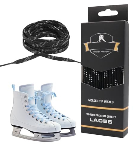 Lacets de skate cirés, lacets de skate de hockey, lacets cirés pour patins
