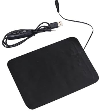 Tappetino riscaldante per piantine, tappetino riscaldante impermeabile da 8,5 W per piante, tappetino riscaldante per piante da 45 ℃ a 50 ℃, tappetino riscaldante per serra, tappetino riscaldante per