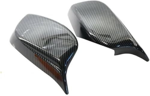 Auto Spiegelgehuse für BMW E60 5 Serie 2004-2007, Seite Flügel Spiegel Kappen Abdeckung Schutzdekoration Austausch Spiegelkappen