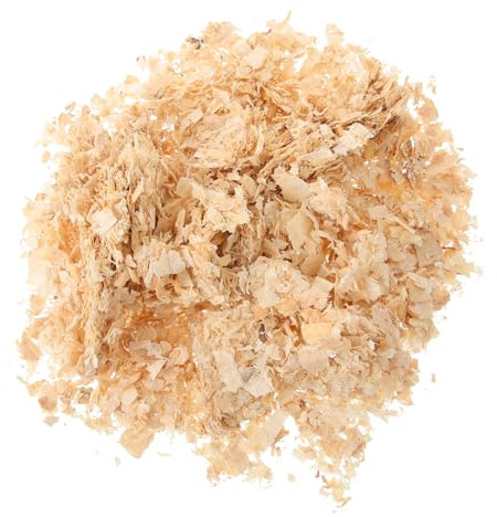 ibasenice Copeaux De Bois pour Hamsters Litière Absorbante sans Poussière Copeaux Naturels Bois 500g pour Cage Petits Animaux Hamster Lapin