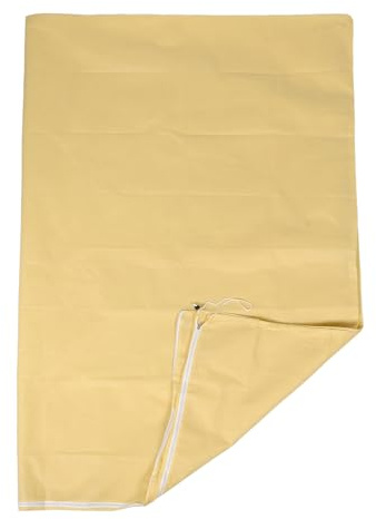 Anneome Copertura Antigelo per Piante da Esterno con Cerniera e Coulisse, Sacco Protettivo in Pile Traspirante Beige 180x240 Cm, Protezione Invernale per Arbusti, Alberi in Vaso