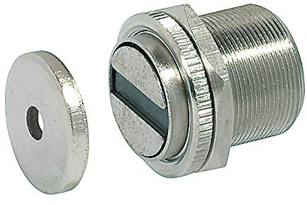 GedoTec® Magnet-Schnäpper Magnetverschluss für Metalltüren & Metallschränke | Haftkraft 7 kg | Möbel-Magnet extra stark inkl. Gegenplatte | 1 Stück - Tür-Magnet für Zimmertüren - Spinte - Möbel-Türen