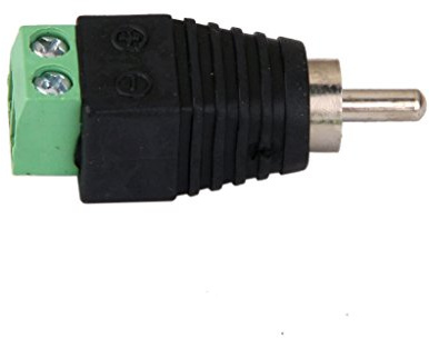 Cavo CAT5/CAT6 UTP audio video RCA maschio Jack connettore Presa