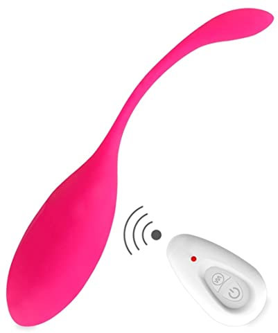 Lustfactor JOY | DeLuxe Vibro-Ei für Sie aus Silikon | Kabellose Funk Fernbedienung | Vibroei, Vibratorei, Vibrator, Eivibrator | Für die vaginale klitorale Stimulation geeignet | USB-Aufladbar