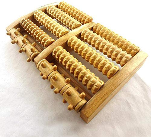 JIAHAO Hot Fußmassagegerät aus Holz, zur Heilung von Fußsporn, Fußgewölbe-Schmerzen, Stressabbau, Plantarfasziitis, gesundes Entspannen, Holzwerkzeug, Pflege
