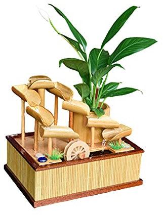 Fontaines De Table Fontaine De Table Créative Ornements d'eau De Circulation De Bureau Simple Petite Fontaine d'eau Salon Décoration De La Maison Fontaine De Bureau