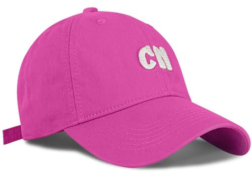 HeyCaps Cap Damen - Vintage Basecap Verstellbarer Klassiker Baumwolle Sonnenschutz Baseballkappen Sport Cap