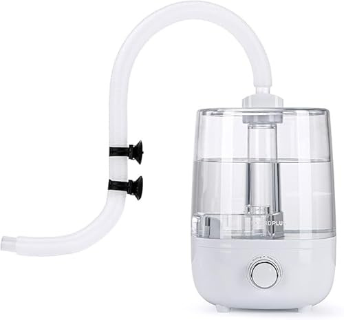 INKBIRDPLUS Reptiler Luftfuktare, dimanordning för terrarier med 4 l stor tank, utdragbart rör, ultralätt atomizer med torrkörskydd, för reptiler, amfibier, våtväxter