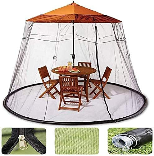 Ombrellone da Giardino per Esterni Il Tuo in Un Gazebo Zanzariera per, Copertura per zanzare da Giardino per Esterni Copertura per zanzariere Ombrellone da Giardino Zanzariera-Ombrellone da