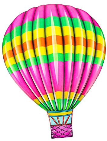 CORHAD Heißluftballon-ornament Aus Eisen Wanddekoration Für Den Balkon