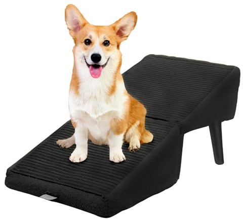 Gradini Pieghevoli Per Cani Da Letto, Scale Per Cani Rimovibili A Spacco, Scale Antiscivolo Per Cane E Gatto Di Piccola Taglia, Rampa Multifunzionale Per Animali Domestici Da Letto E Divano