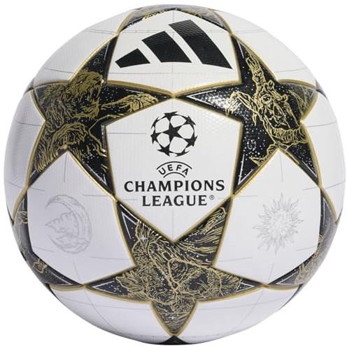 adidas UEFA Champions League LGE FIFA Quality Ball JZ9995, Unisex Footballs, White, 4 EU