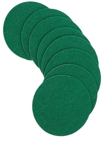 VICASKY Air Hockey Table Replacement Hockey Pusher Felt Pads 74mm Polyester Fiber 8pcs