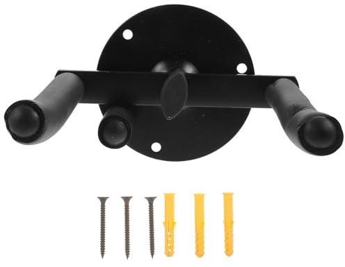 Homoyoyo Support Mural pour Trompette en Fer Noir, Crochet Créatif pour Suspendre Trompette, Fixation Murale Compacte, Accessoire pour Instruments à Vent, Présentation et Décoration