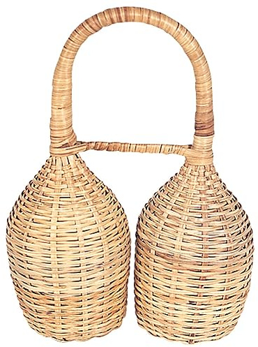 Performance - Percussioni Double Shaker DS1, in vimini naturale