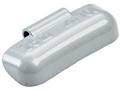 Hofmann Power Weight 5160-0250-001 silber 25g Schlaggewichte Stahlfelgen, 100er Pack
