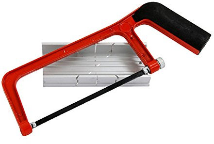 150MM (6IN.) JUNIOR HACKSAW AND ALUMINIUM MITRE BOX